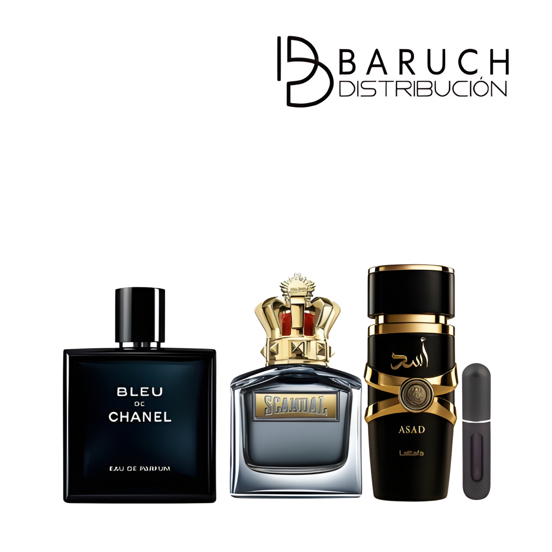 Noche Alfa Asad, Scandal, bleu chanel perfumero