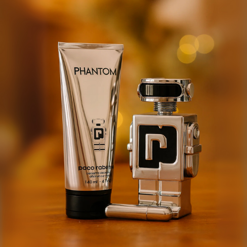Set Perfume Phantom Paco + Crema Corporal + Perfumero