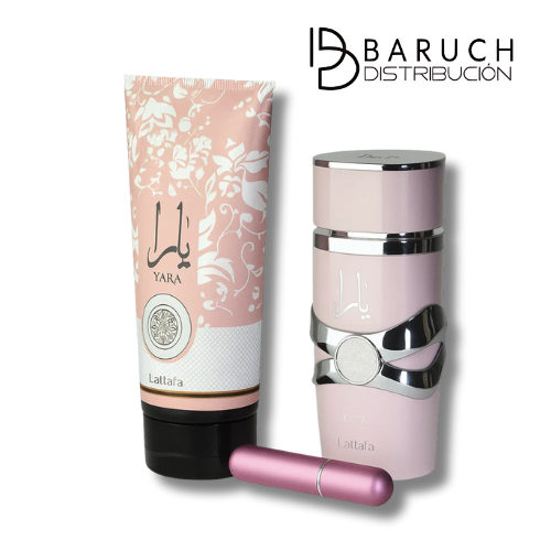 SetLataffa Yara + Crema Corporal + Perfumero