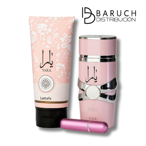 SetLataffa Yara + Crema Corporal + Perfumero