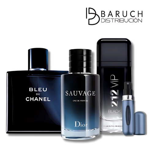 El Arte de Imponer - 212VIP, Sauvage, BLEUChanel + Perfumero GRATIS