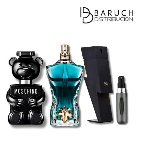 Energía y Estilo - MoshinoToyBoy, JeanPaul, BadBoy + Perfumero GRATIS