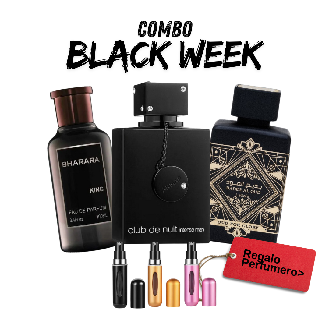 COMBO BLACK WEEK - Bharara, ClubTheNuit, LataffaOudOfGlory + Perfumero GRATIS