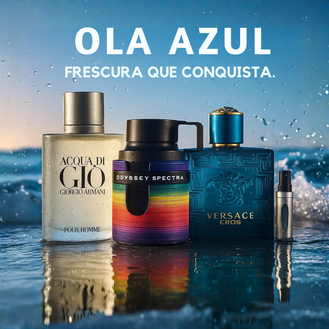 Ola Azul Aqua di gio, Versace, spectral + perfumero