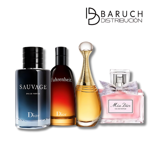 Dia del amor y la amistad - Sauvage, Farhenheit, Jadore, MissDior + Perfumero GRATIS